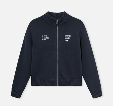 WorldWide Zip Knit 'Navy'