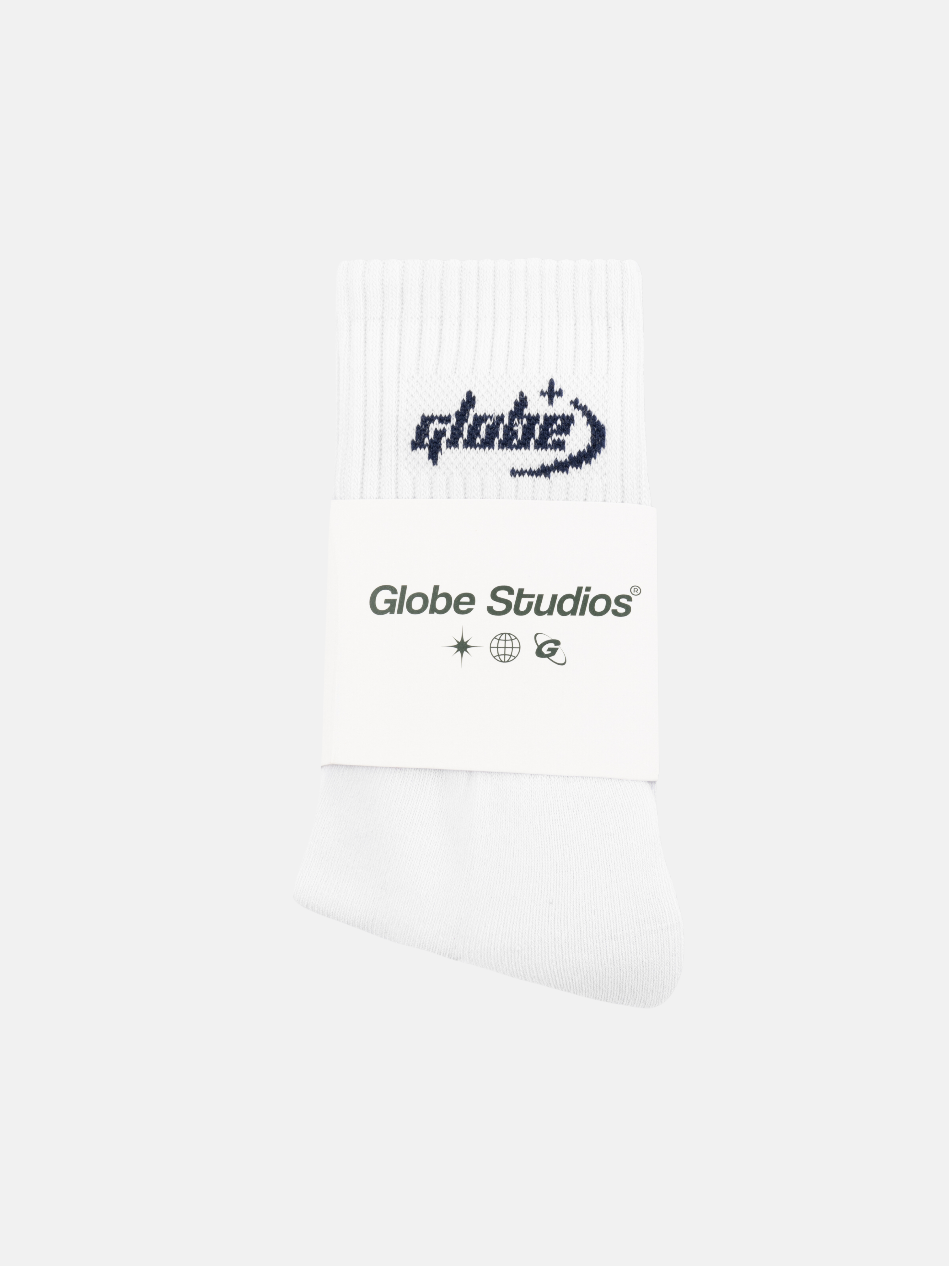 Globe Studios socks 'White' (Globe club campaign)