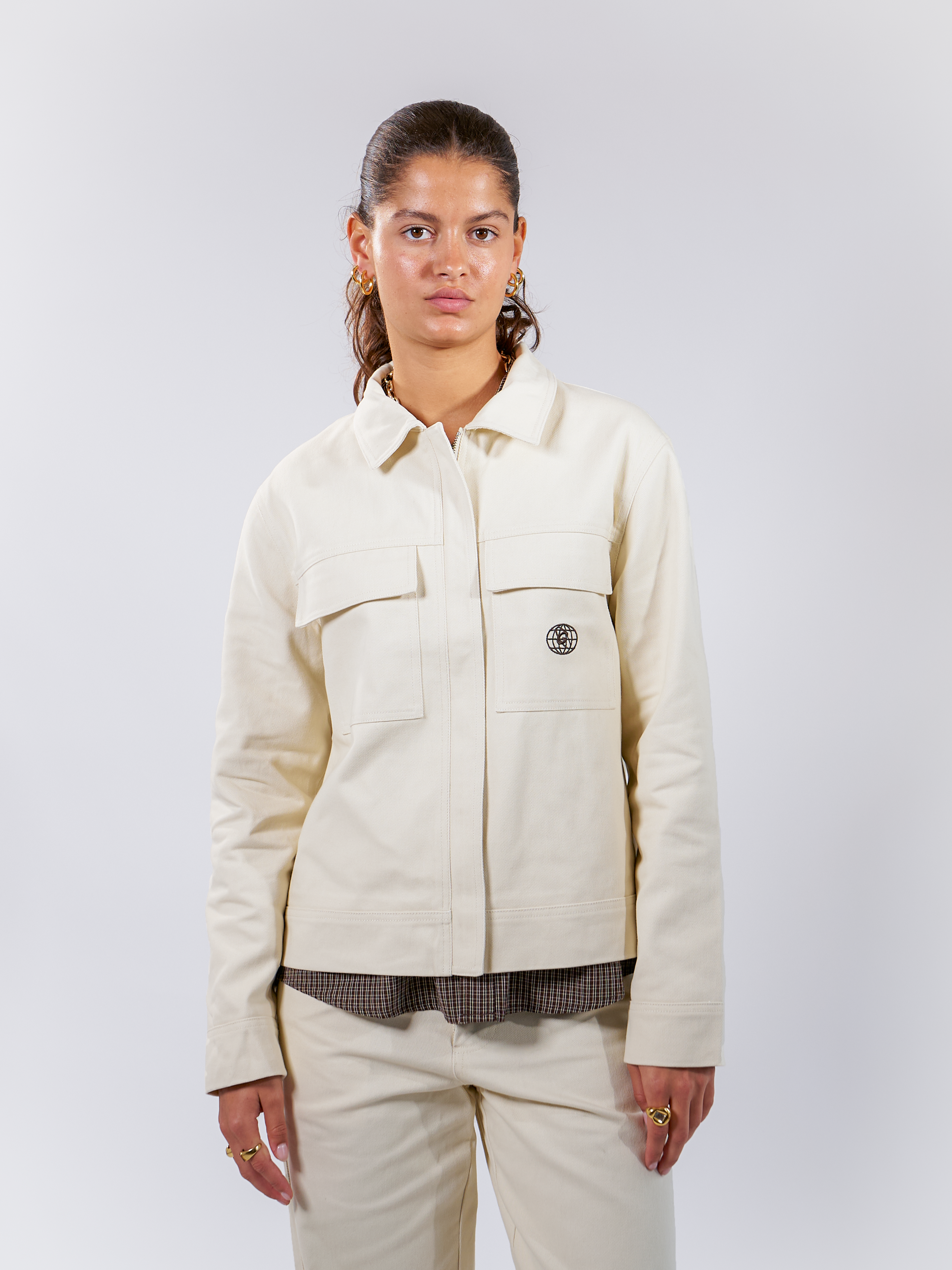 Globe Studios Denim Jacket 'Beige'