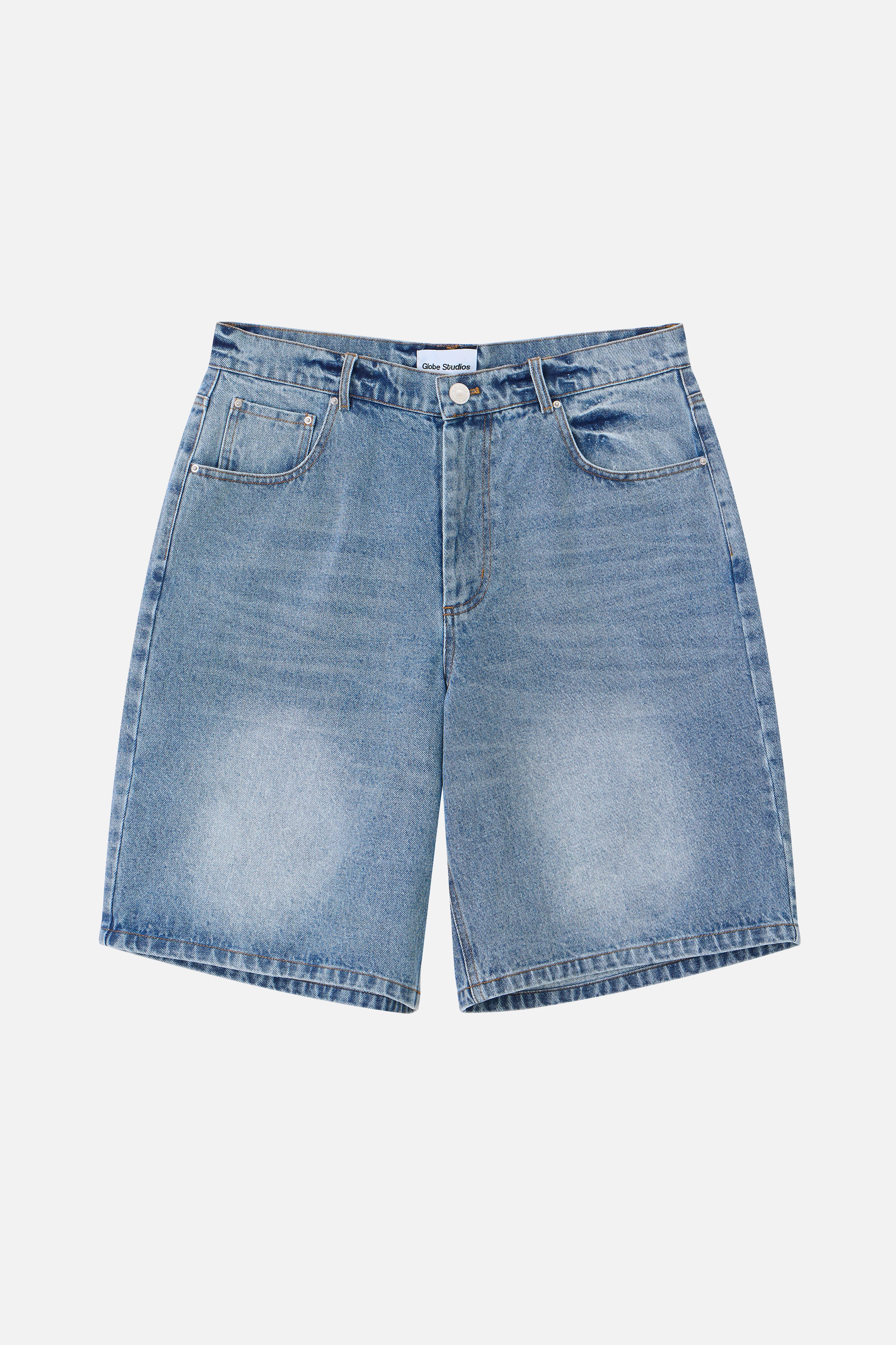 Light Blue Denim Shorts