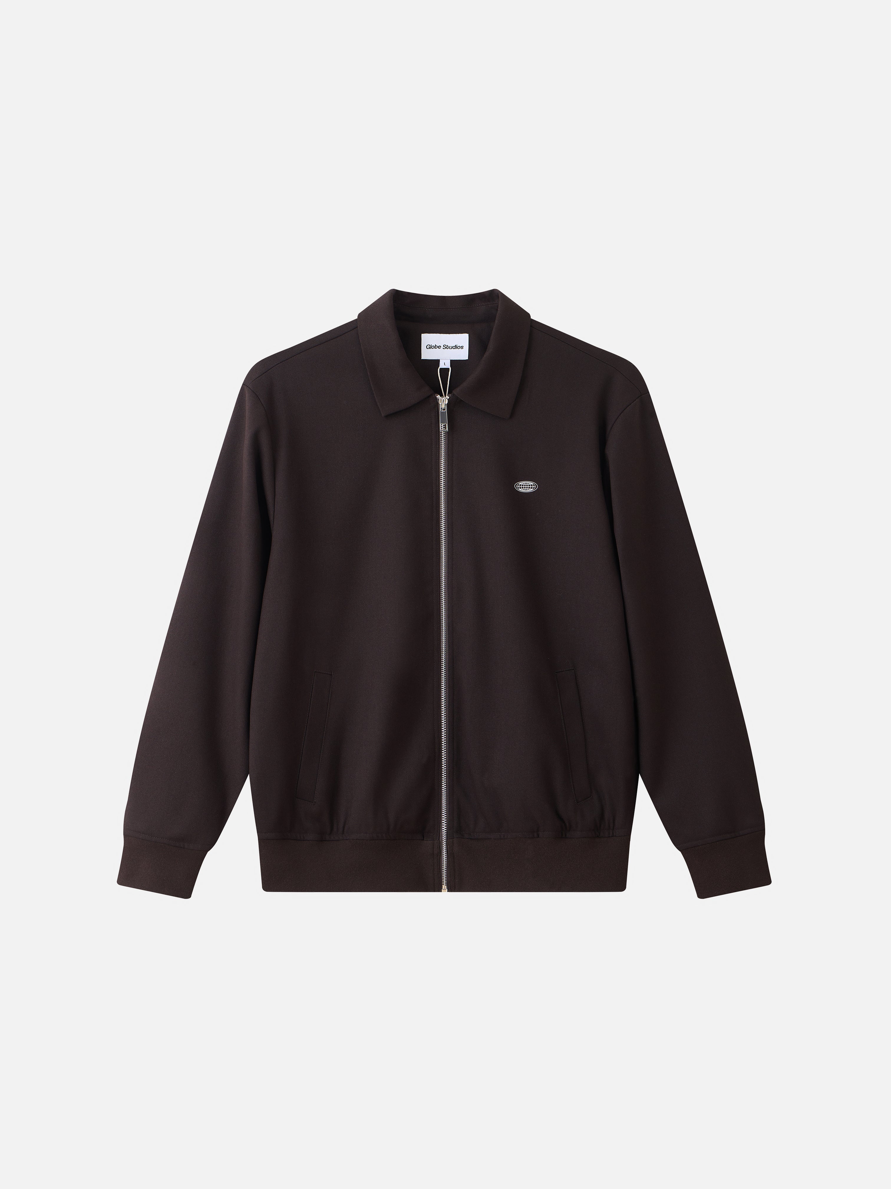 Track Zip Jacket 'Brown'