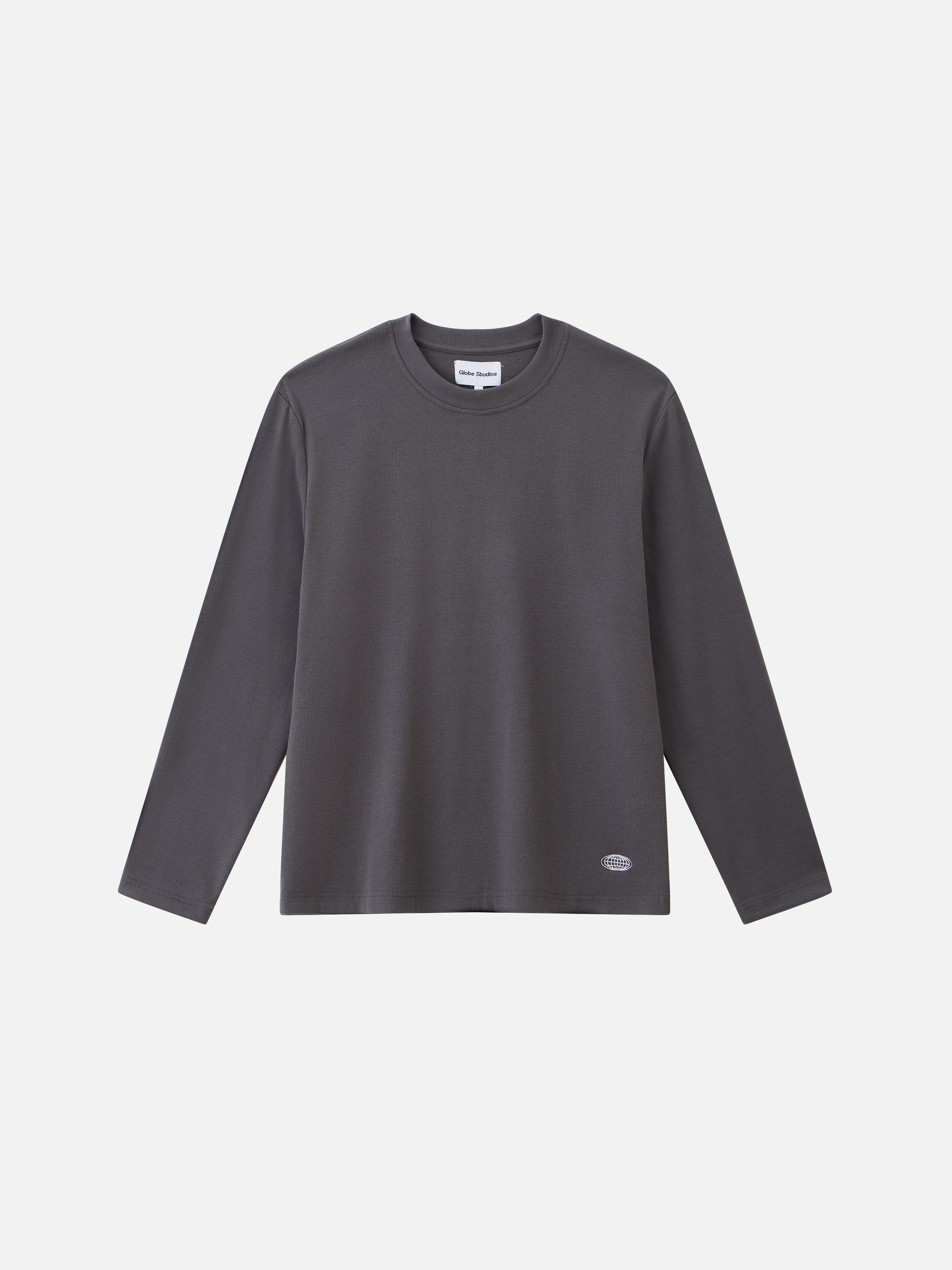 Rib Long Sleeve 'Grey'