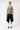 Raw Selvedge Denim Shorts With Stitching