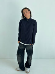 CP X GLOBE Star Zip Knit